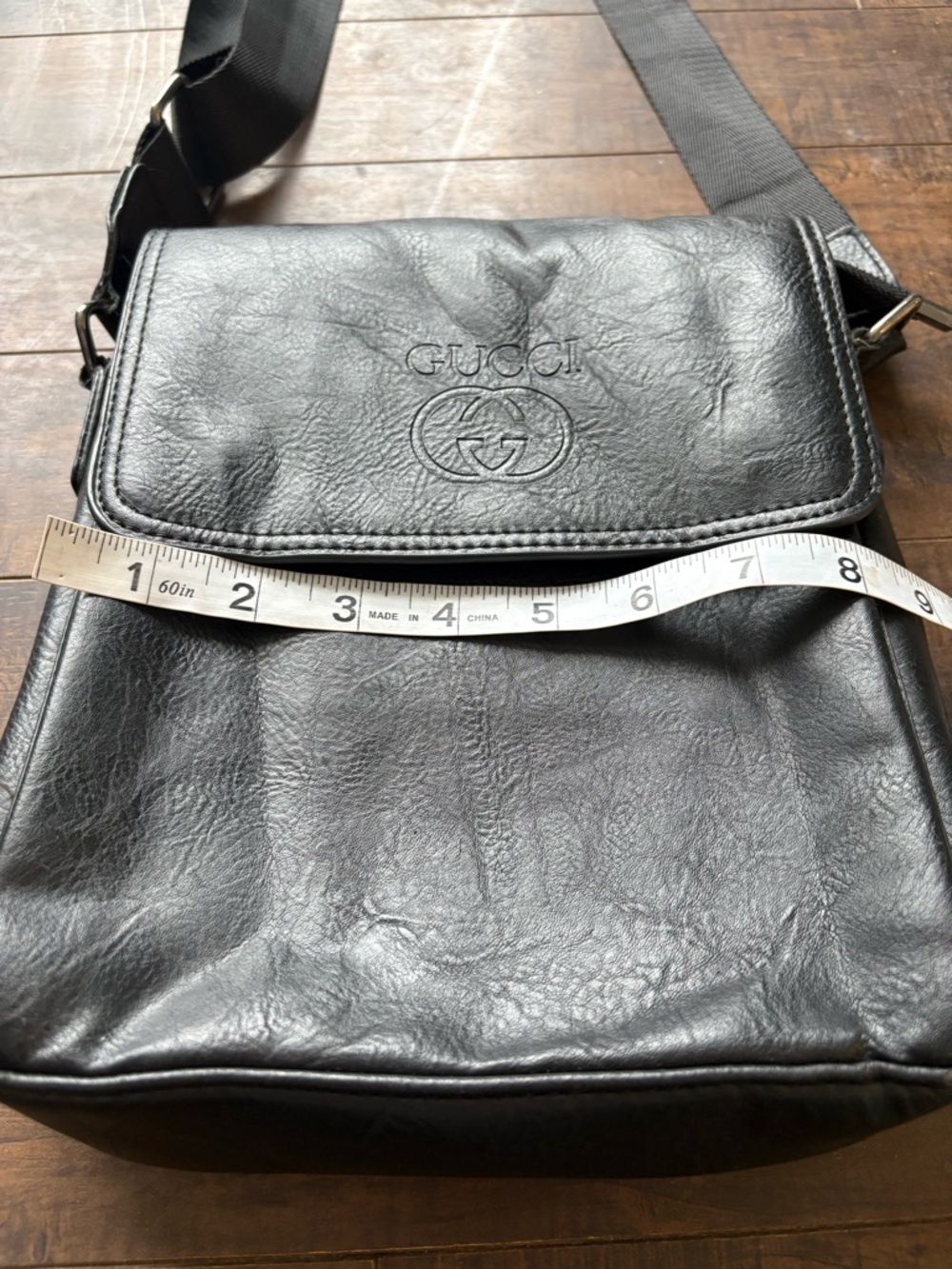 Black Messenger bag - Picture 2 of 10